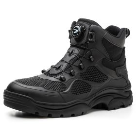 Summer Anti-smashing And Anti-penetration Men's Lightweight And Comfortable Labor Protection Shoes