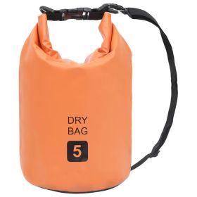 Dry Bag Orange 1.3 gal PVC - Orange