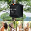 20L/40L Outdoor Portable PVC Shower Bag Water Bag; Camping Hiking Accessories - 20L