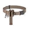 1pc Fishing Waist Belt With Adjustable Wading Belt Buckle; Rod Holder For Men Fishmen Outdoor - Army Green