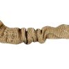 Single Point Tactical Rope; Multifunctional Nylon Rope For Outdoor - Tan