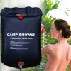 20L/40L Outdoor Portable PVC Shower Bag Water Bag; Camping Hiking Accessories - 20L