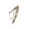 Tactical Single Point Harness Rope; Sling Nylon Adjustable Shoulder Strap; Suitable For Outdoor Rock Climbing; Hunting Sports - Green