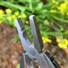 Mini Multi-functional Folding Pliers; Outdoor Stainless Steel Tool - Steel