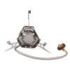 Outdoor Portable Stainless Steel Camping Windproof Gas Stove For Picnic - Sliver