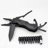 Multipurpose Outdoor Tools Set; Multi-function Knife Folding Pocket Pliers; Screwdrivers; Knife; Bottle Opener - Tool Pliers Set