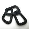 Plastic D-Ring Locking Carabiner Light but Strong NOT for Climbing(Pack of 10) - BQD01