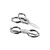 Folding Small Scissors; For Fishing Line; Fishing Figure 8 Shaped Scissors - Silver (alloy Handle)