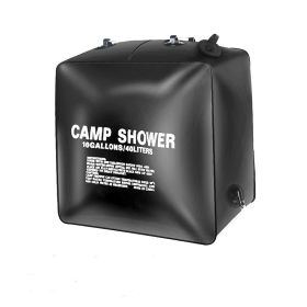 20L/40L Outdoor Portable PVC Shower Bag Water Bag; Camping Hiking Accessories - 40L