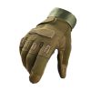 Tactical Gloves Military Combat Gloves with Hard Knuckle for Men Hunting, Shooting, Airsoft, Paintball, Hiking, Camping, Motorcycle Gloves - Medium -