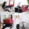 Adjustable Laptop Desk;  RAINBEAN Laptop Stand for Bed Portable Lap Desk Foldable Table Workstation Notebook Riser with Mouse Pad;  Ergonomic Computer